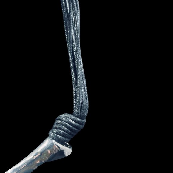 St Thomas Hammered Metal Collar Necklace Boho Chunky Artisan Statement Trendy - Picture 4 of 7